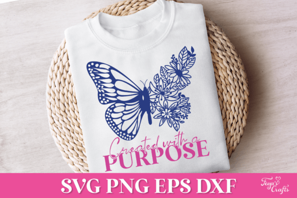 Created with a Purpose SVG Quote