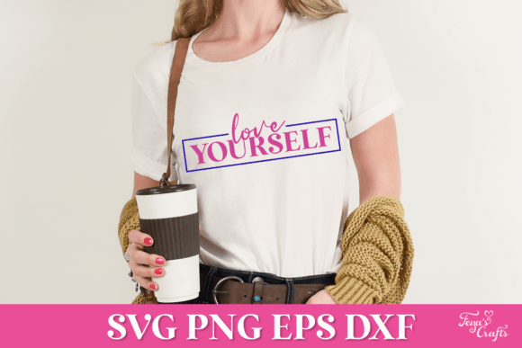 Live Yourself Inspirational SVG Quote